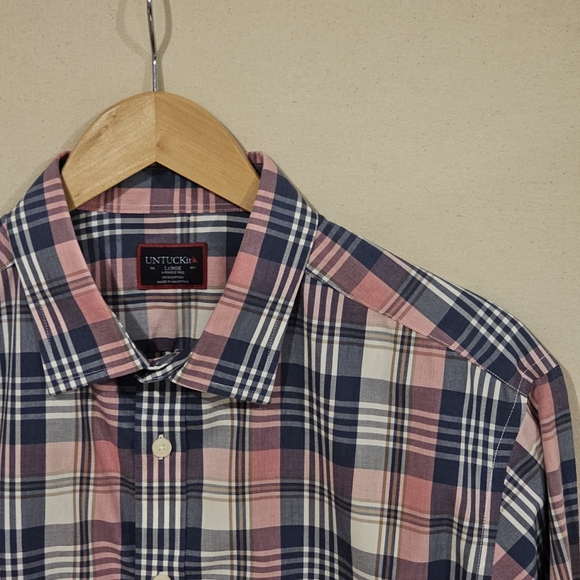 UNTUCKit Other - UNTUCKit Wrinkle Free Button Down L